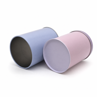 Boîte métallique hermétique cylindrique pour œufs, biscuits, friandises, thé – Emballage personnalisé avec logo, taille sur mesure