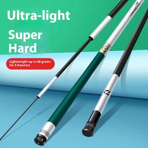 Vente en gros de canne à pêche 4.5 carbone ultra légère et dure de 28/19 m canne à <span class=keywords><strong>main</strong></span> à action rapide pour <span class=keywords><strong>la</strong></span> pêche de fond de lac et de rivière à <span class=keywords><strong>la</strong></span> carpe - Product Image 1