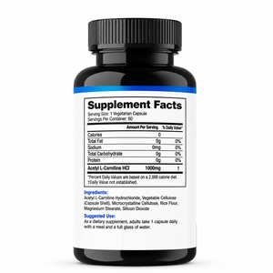 Capsules de L-Carnitine OEM/ODM (pour adultes) certifiées biologiques, sans sucre ni soja, compléments nutritionnels sportifs, 60 capsules, avant/après l'exercice - Product Image 4