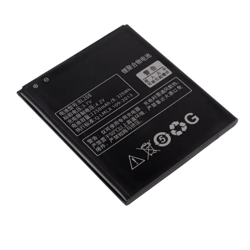 RUIXI Batterie 2250mAh BL208 Batterie Pour Lenovo S920 BL208 Batteries De Téléphone Mobile