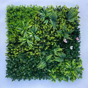 Paneles de valla PE decorativos para exteriores, seto de plantas artificiales de pared de árbol de agave y eucalipto exótico para uso en interiores y exteriores - Product Image 5