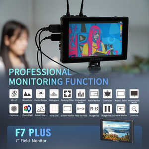 จอมอนิเตอร์สำหรับกล้อง DSLR <span class=keywords><strong>Feelworld</strong></span> F7พลัสหน้าจอสัมผัสขนาด7นิ้ว HDMI 1200nit ความสว่างสูง OEM สั่งทำโลโก้ได้โดยตรงจากโรงงาน - Product Image 5