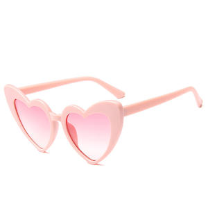 Kacamata Hitam Klasik Berbentuk Hati untuk Wanita, Kacamata Hitam Retro Bulat/Persegi Perlindungan Uv untuk Pria, Kacamata Hitam Cermin <span class=keywords><strong>Pilot</strong></span> - Product Image 3