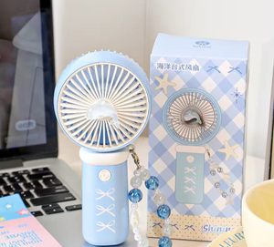 Ventilador Portátil de Mano YASS, Estilo Océano Azul, Recargable, Ligero, Tres Velocidades, Motor DC 5V 3000mAh - Product Image 1