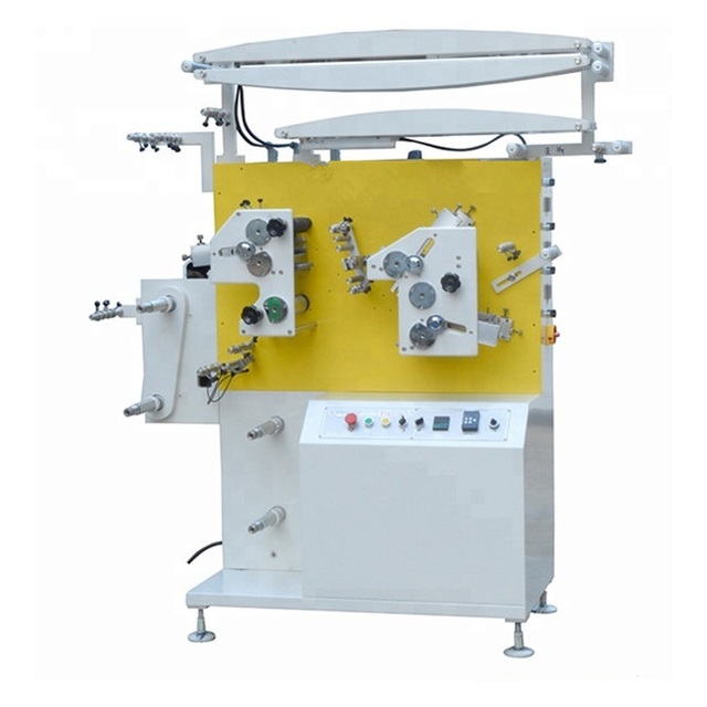 Roll to Roll Digital Satin Ribbon Label Flexographic Printing Press Label Printing Machine Label Printer