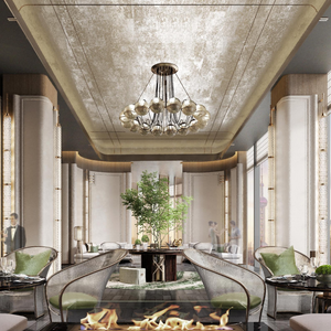 Wholesale End To End Contemporary Luxury Bedroom Furniture Sets for 5 Star Hotels Including <b>Bed</b> Wardrobe and Sofa - Product Image 5