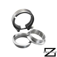 Collier de serrage V-band en acier inoxydable SS304 personnalisé avec kit de bride pour tuyau d'échappement turbo de 1,5 pouce, colliers de serrage V-band robustes à vis en T pour échappement