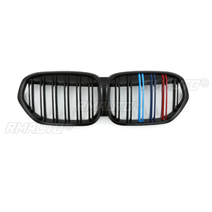 ตะแกรงกันชนรถยกสำหรับ BMW X1 lci F48 SUV 2020 2021สีดำเงา2022อุปกรณ์เสริมรถยนต์ - Product Image 4