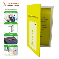 Emballage électronique de luxe boîte-cadeau en bois verre de protection pour iphone 16 boîte en bois à rabat emballage universel pour téléphone portable Lcd