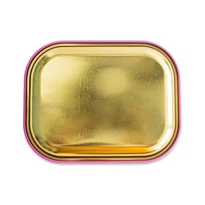 Bán buôn kim loại màu hồng thuốc lá hút tin cán khay tùy chỉnh phục vụ khay cho thuốc lá cán - Product Image 6