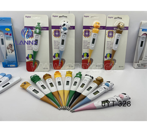 LANNX-termómetro Digital para bebés, uYT 328 OEM, precio bonito, con dibujos animados, axila, resistente al agua, punta Flexible - Product Image 2
