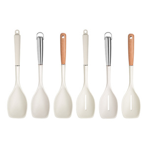 Ensemble de spatules en silicone, 6 pièces, ustensiles de cuisine antiadhésifs pour cuisiner et servir - Product Image 4
