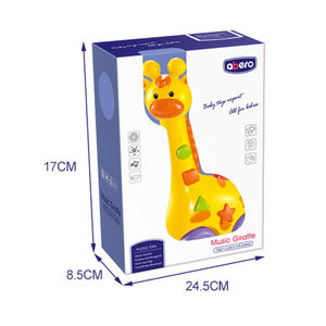 Mainan musik edukasi dini, barang baru desain kartun plastik, musik bermain, hadiah pertumbuhan bayi - Product Image 6