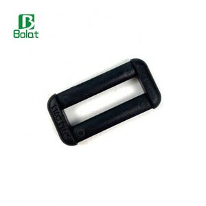 Vintage sang trọng Ba Lô Túi phụ kiện 25mm vuông trượt điều chỉnh D-Ring khóa nhựa màu đen khác nhau kích cỡ khác nhau - Product Image 4