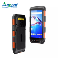 Pemindai Barcode Genggam PDA Android 10 4G Kecepatan Tinggi All-in-One dengan Layar IP65 5,5 Inci untuk Aplikasi Industri, Tersedia