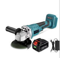 Meuleuse d'angle électrique sans balais 100mm 30000 tr/min 3 vitesses outil de coupe de polissage de meulage sans fil pour batterie 18V
