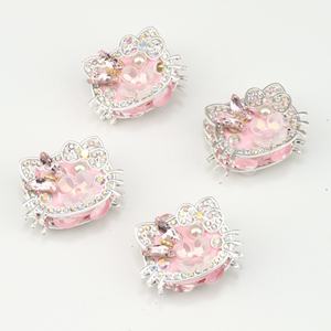 Bracelet personnalisable en gros de perles de cristal bricolage perles de fantaisie perles de dessin animé en vrac prêt à expédier - Product Image 4