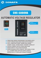 Stabilisateur de tension automatique monophasé 5 kVA 110 V 220 V pour réfrigérateur, vente chaude pour usage domestique