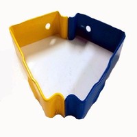 Clips de caisse en tôle OEM C057, clips en acier à ressort en forme de V réutilisables, clips pour boîte en contreplaqué
