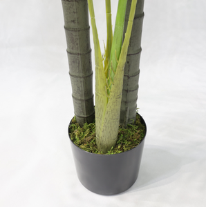Arbre artificiel en plastique de grande taille, démontable, style palme verte, pour décoration intérieure, plante verte en pot, directement de l'usine - Product Image 3