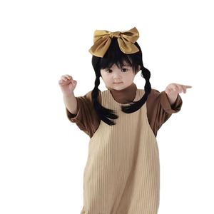 Alla moda del bambino parrucca per capelli carina per <span class=keywords><strong>bambina</strong></span> lunga e diritta per bambini e bambine parrucca per onde naturali per <span class=keywords><strong>bambina</strong></span> - Product Image 4