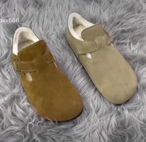<span class=keywords><strong>Mocassin</strong></span> de grande taille en peau de mouton, chaussures d'extérieur et d'intérieur, souples, décontractées et confortables, double face, pour femmes, nouvel arrivage <span class=keywords><strong>2022</strong></span> - Product Image 5