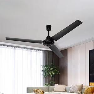 Ventilateur de plafond industriel en cuivre de 48 et 56 pouces, en stock, pour la maison, la salle de classe, le restaurant - Product Image 1