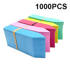 Étiquettes d'identification de plantes en plastique multicolores, marqueurs de pot réutilisables de 4 pouces pour ferme et jardin - Product Image 1