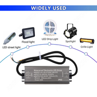 Controlador LED de corriente constante, transformador de caja de aluminio impermeable IP65, 1500mA, 85-265V, CA a CC, 24-36V, 50W