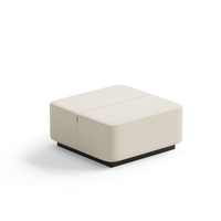 Ensemble de canapés modulaires en direct d'usine, structure en bois massif, rembourrage en mousse haute densité, revêtement en tissu durable pour espaces commerciaux
