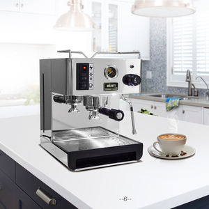 Machine <span class=keywords><strong>à</strong></span> café entièrement électrique, capsules en acier inoxydable, w, vente en gros, économique - Product Image 2