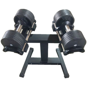Adjustable Cast Iron Dumbbell Set 32kg Home Gym Rack Steel <strong>Barbell</strong> <strong>with</strong> 90lb <strong>Weight</strong> Capacity for Home Use - Product Image 3