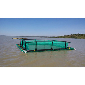 Projet de cages à poissons flottantes en HDPE pour piscicultures à haute production dans le lac de mer et la rivière - Product Image 5