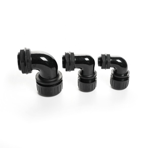 Jar 90 độ nước bằng chứng ống dẫn linh hoạt phụ kiện khuỷu tay nhựa cáp ống dẫn kết nối - Product Image 5