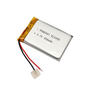 Li-Polymer rechargeable LiPo battery <span class=keywords><strong>3</strong></span>,7 V 950 mAh 523450 lithium battery - Product Image 1