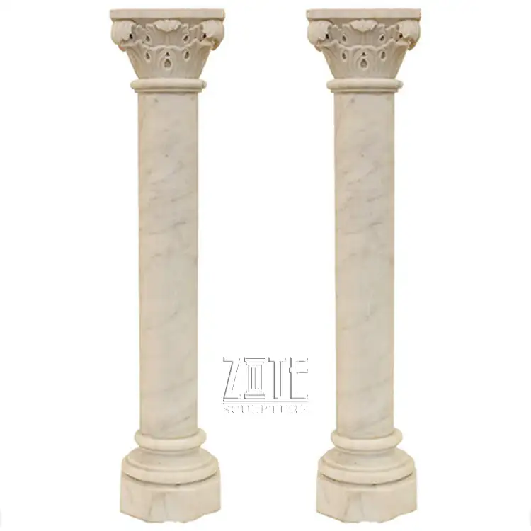 Высокое качество изготовления, украшение для дома, колонны из камня Кантера, Мраморная стойка