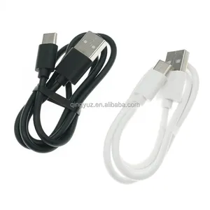 Kabel Data pengisian daya cepat, kabel Data USB-C port tipe-c USB-A panjang 1m 25cm 30cm 50cm