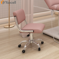 Yoocell professionnel Portable roulant Salon tabouret chaise avec roues Massage Spa tabourets de coupe de cheveux beauté ongles chaise