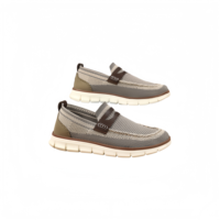 Chaussures décontractées pour hommes, nouvelle collection printemps, à enfiler, avec empeigne en maille monocouche et bout rond, assortiment de couleurs polyvalent