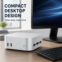 Mini PC compact pour bureau, solution à faible encombrement pour moniteur latéral, idéal pour les bureaux de direction bien organisés