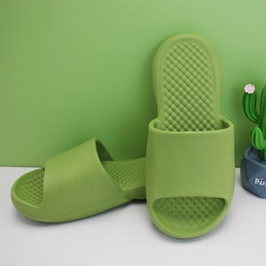 GRS Personalizado sentimento macio slide interior unisex duas correias dedo do pé aberto slides calçados sapatos verão sandálias calcanhar almofada design - Product Image 6
