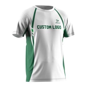 Camiseta Deportiva de Manga Corta para Hombre, al por Mayor, para Equipos de Rugby, de Algodón, la Más Barata, Sublimada, sin Logotipos - Product Image 3