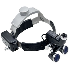 Lupa dental oral con soporte para la cabeza, 2.5x/3.5x, lupa médica con luz LED súper brillante - Product Image 3