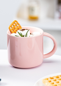 <b>Large</b> Capacity Simple Porcelain <b>Mug</b> Office Use Business Gifts Food Safe Reusable Microwave Dishwasher Safe Customizable Logo - Product Image 6