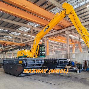 ชุดตีนตะขาบสำหรับรถขุดสะเทินน้ำสะเทินบก 20 ตัน พร้อมมอเตอร์และลูกปืน DOOSAN รับน้ำหนักได้ 37.7 ตัน แบบโซ่สำหรับงานหนัก รุ่น MAX200PU - Product Image 4