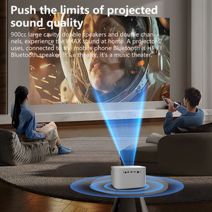 โปรเจ็คเตอร์ขนาดเล็ก1080P Full HD โฮมเธียเตอร์4K แอนดรอยด์อัจฉริยะบลูทูธทีวีไร้สาย - Product Image 2