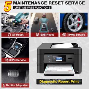 LAUNCH CRP 129E V2.0 Escáner OBD2 Profesional, Escáner de Diagnóstico Automotriz, Cuatro Sistemas, Universal, Actualización Gratuita de por Vida - Product Image 3