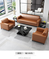 Ensemble de canapés en cuir PU sur mesure Z905, style moderne minimaliste, résistant aux UV, pour salon, bureau à domicile, hôtel, salle à manger, OEM