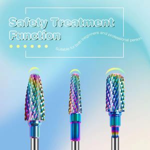 Proveedor de Uñas, Fabricante, Venta al por Mayor, Brocas de Alta Calidad para Cortar Uñas con Punta Plana, Brocas de Carburo de Tungsteno, Juegos de Brocas para Taladro de Uñas - Product Image 4
