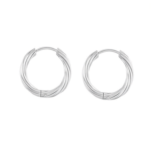 Pendientes de Aro de Moda 2.5*18 PE2749 para Mujer, Joyería de Alta Calidad - Product Image 3